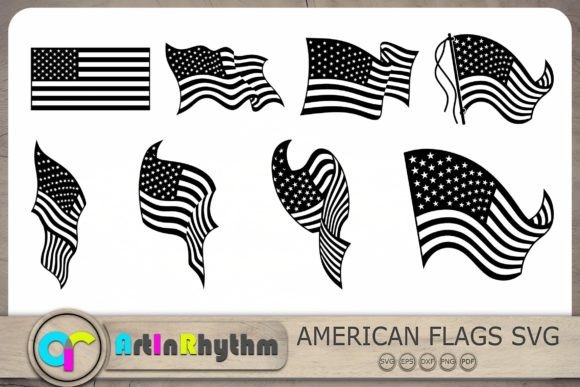 Download American Flag Svg Bundle, US Flags Svg - Flags Collection