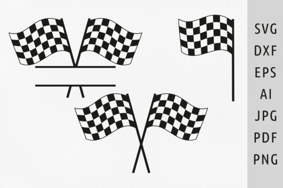 Download Racing Flag Svg Start Flags Checkered - Premium Bundle
